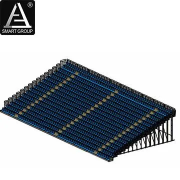 Retractable bleachers 