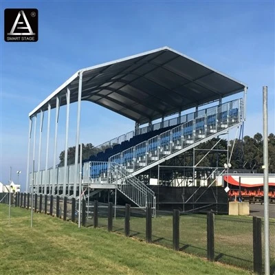 Trybuna zewnętrzna stadionu przenośnego